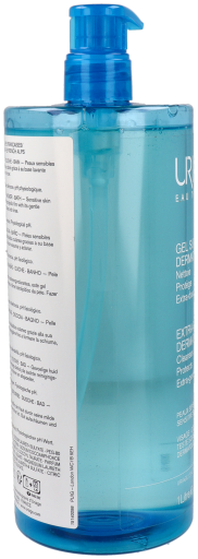 Gel nettoyant moussant liquide dermatologique surgras