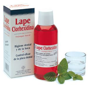 Bain de bouche à la chlorhexidine Lape 250 ml