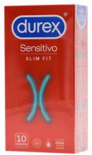 Préservatifs Slim Fit Sensitive 10 unités