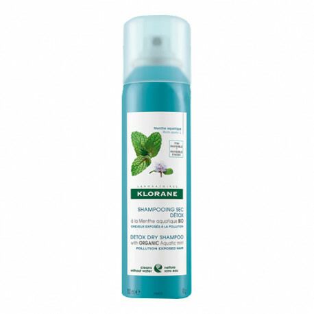 Shampoing sec à la menthe aquatique bio 150 ml
