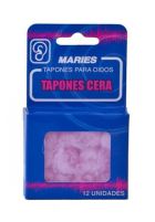 Bouchons d&#39;oreilles en cire 12 unités
