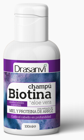 Shampooing Biotine et Aloe Vera Cheveux color&eacute;s et sensibles