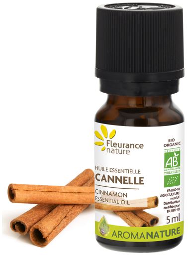 Fleurance Nature Huile Essentielle de Cannelle BIO 5 ml
