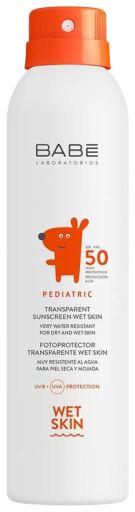 Crème solaire pédiatrique peau humide SPF 50 200 ml