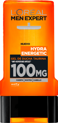 Men Expert Hydra Energetic Gel Douche Taurine 300 ml