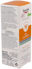 Gel-crème anti-sébum au toucher sec, protection solaire, 50 ml