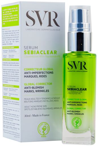 SVR S&eacute;rum anti-imperfections, marques et rides Sebiaclear 30 ml