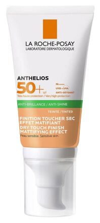 Anthelios Gel Toucher Sec avec Couleur Anti-Brillance SPF 50+ 50 ml