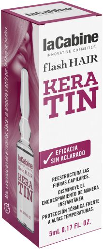 Flash Hair K&eacute;ratine Capillaire Ampoule 5 ml