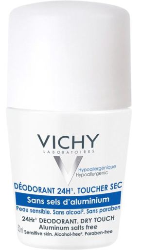 Déodorant Toucher Sec 24H Roll On 50 ml