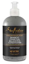 Après-shampooing au charbon de bambou noir africain 384 ml
