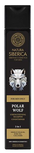 Shampooing fortifiant et revitalisant 2 en 1 Polar Wolf 250 ml