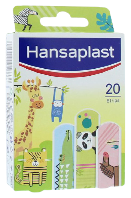 Hansaplast Pansements pour b&eacute;b&eacute;s animaux 20 pi&egrave;ces