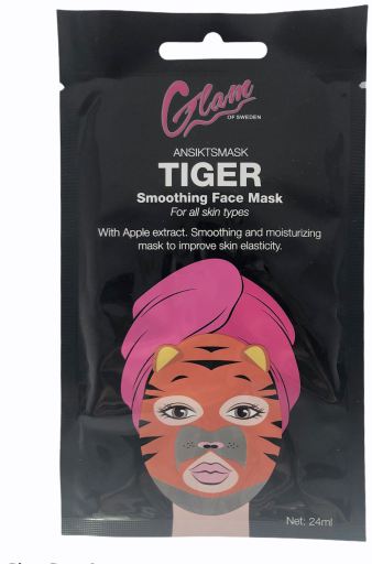 Glam Of Sweden Masque Visage Tigre 24 ml