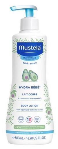 Lait Corporel Hydra Baby à l&#39;Avocat 500 ml
