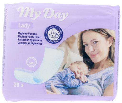 My Day Serviettes hygi&eacute;niques de maternit&eacute; 20 unit&eacute;s