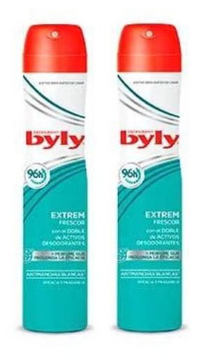 Byly Extrem Frescor D&eacute;odorant Spray Pack 2 x 50 ml