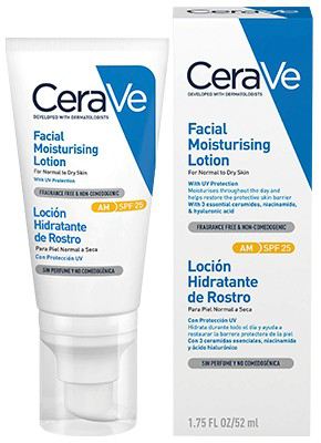 Lotion hydratante visage SPF 25 52 ml