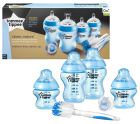 Kit de démarrage pour biberons bleus Closer to Nature, 6 pièces