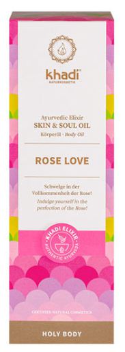 Huile corporelle régénérante à la rose Ayurveda