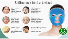 Masque facial en gel