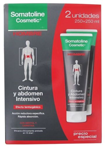 Crème Intensive Taille et Abdomen 2 x 250 ml