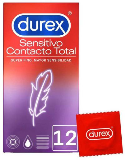 Préservatifs Sensitive Contact Total 12 unités