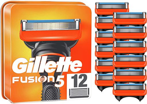 Rasoir Fusion 5 12 unités