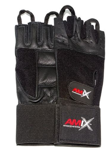 Amix Gants de poignet noirs