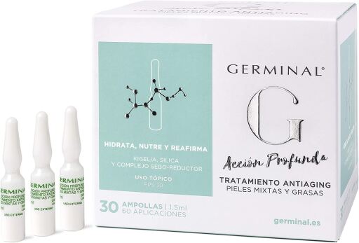 Germinal Soin Anti-&Acirc;ge Action Profonde SPF 30 30 Ampoules