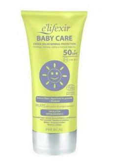 Crème solaire minérale pour bébé Spf50 100 ml