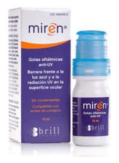 Gouttes oculaires anti-UV 10 ml
