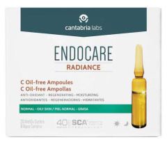 Ampoules visage sans huile Radiance C 10 unités