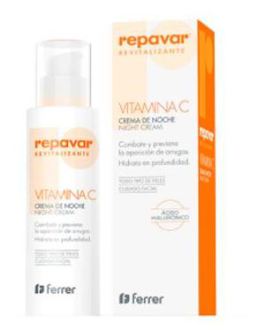 Repavar Cr&egrave;me de nuit revitalisante &agrave; la vitamine C 50 ml