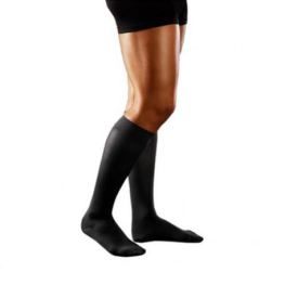 Medilast Chaussette de voyage noire grande taille
