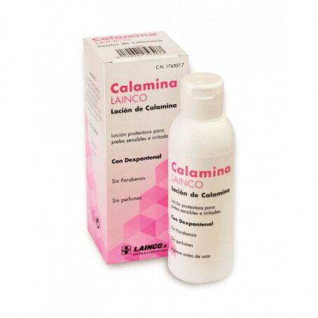 Lainco Lotion protectrice &agrave; la calamine pour peaux sensibles et irrit&eacute;es 125 ml