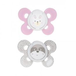 Sucette en silicone Physio Comfort 0-6m 2 unités