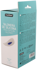 Coussinets de talon en silicone de taille moyenne, 2 unit&eacute;s