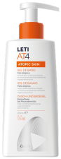 Gel de bain AT4 pour peaux atopiques 250 ml