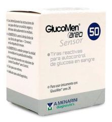 Glucomètre Chemie Areo Capteur de glucose 50 bandelettes