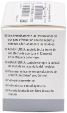 Glucomètre Chemie Areo Capteur de glucose 50 bandelettes