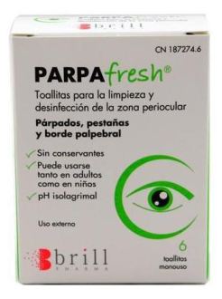 Lingettes oculaires Hylo Parpafresh 6 unités