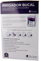 Irrigateur buccal Clarben avec lampe désinfectante pour embout buccal