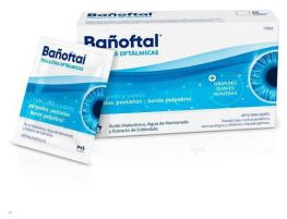 Lingettes ophtalmiques stériles Bañoftal 20 unités