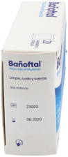 Lingettes ophtalmiques stériles Bañoftal 20 unités