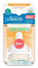 Options Tétines en silicone à large ouverture pour prématurés 1 0M+ 2 unités