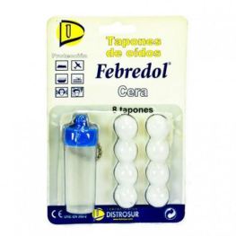 Bouchons d&#39;oreilles en cire 8 pièces