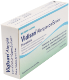 Collyre Vidisan contre les allergies à l&#39;ectoïne, dose unique, 20 x 0,5 ml
