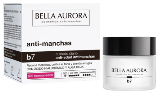 B7 Crème Anti-Taches et Anti-Âge Peaux Normales à Sèches 50 ml