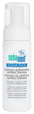 Mousse nettoyante antibactérienne Clear Face 150 ml